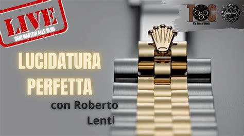 Perfect Rolex POLISHING w/ Roberto Lenti (italian artisan)